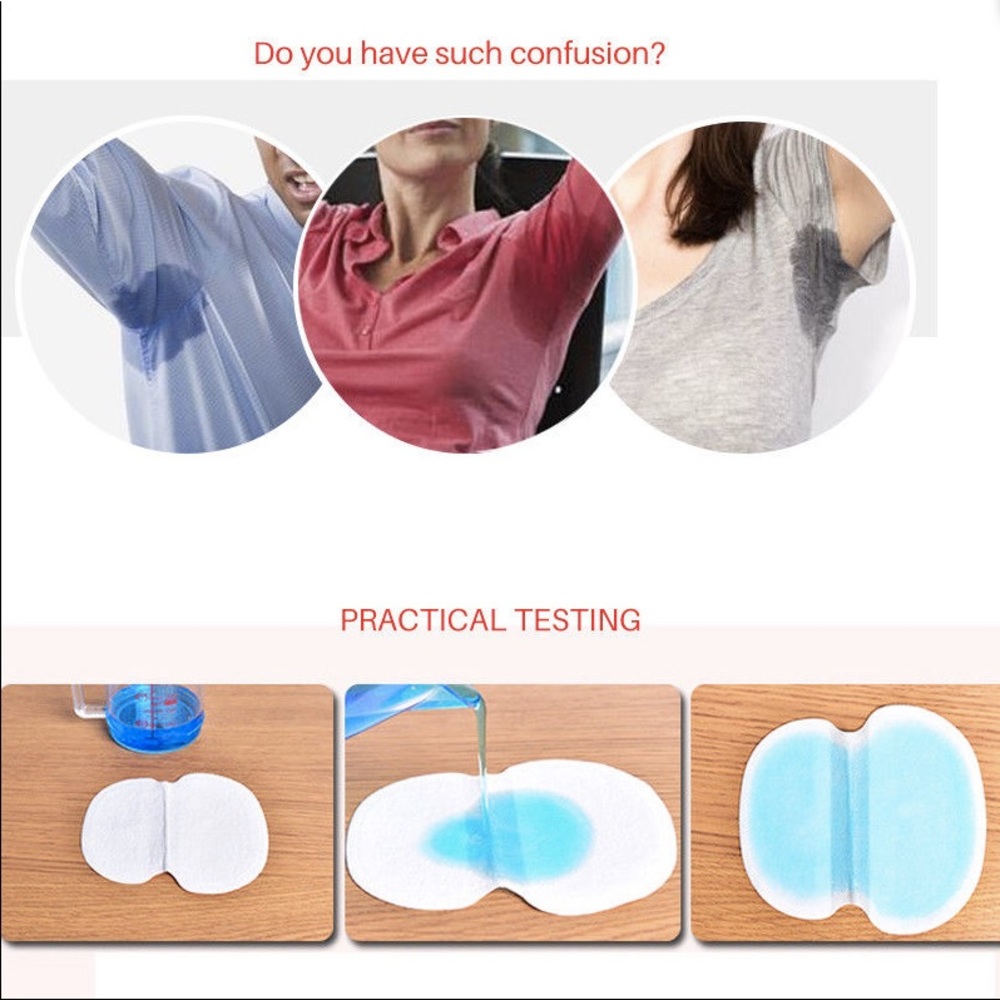 10pcs Sweat Protection Sweating Solution Absorb - Picture 5 of 8